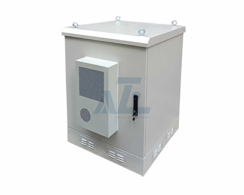 16U 30inch Wide x 30inch Deep IP55 Outdoor Enclosure with 300W Air Conditioner