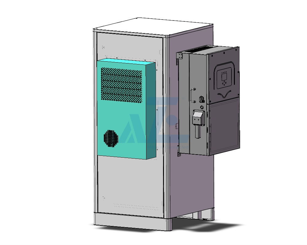 Solar Energy Lithium Battery and Inverter Storage Cabinet Solution